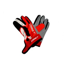 OSET branded Pro 2 Riding Gloves in Red