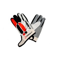 OSET branded Pro 2 Riding Gloves in White