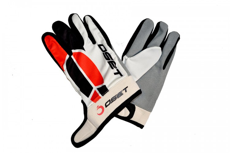 OSET branded Pro 2 Riding Gloves in Black