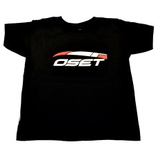 Adult t-shirt with OSET logo - Black