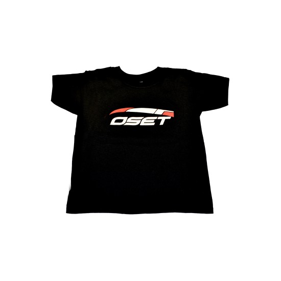 Adult t-shirt with OSET logo - Black